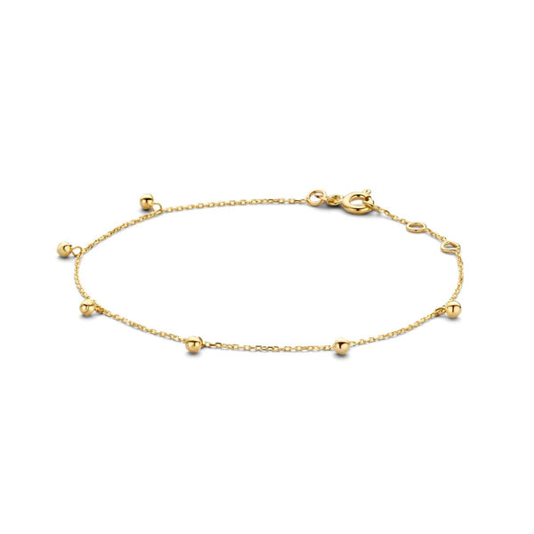 Bubbles armband - 14 karaat goud
