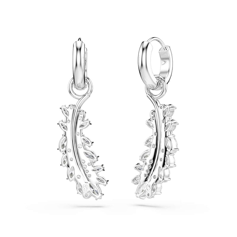 Swarovski Vienna Feather Zilveren Oorbellen 5754272-zoom-