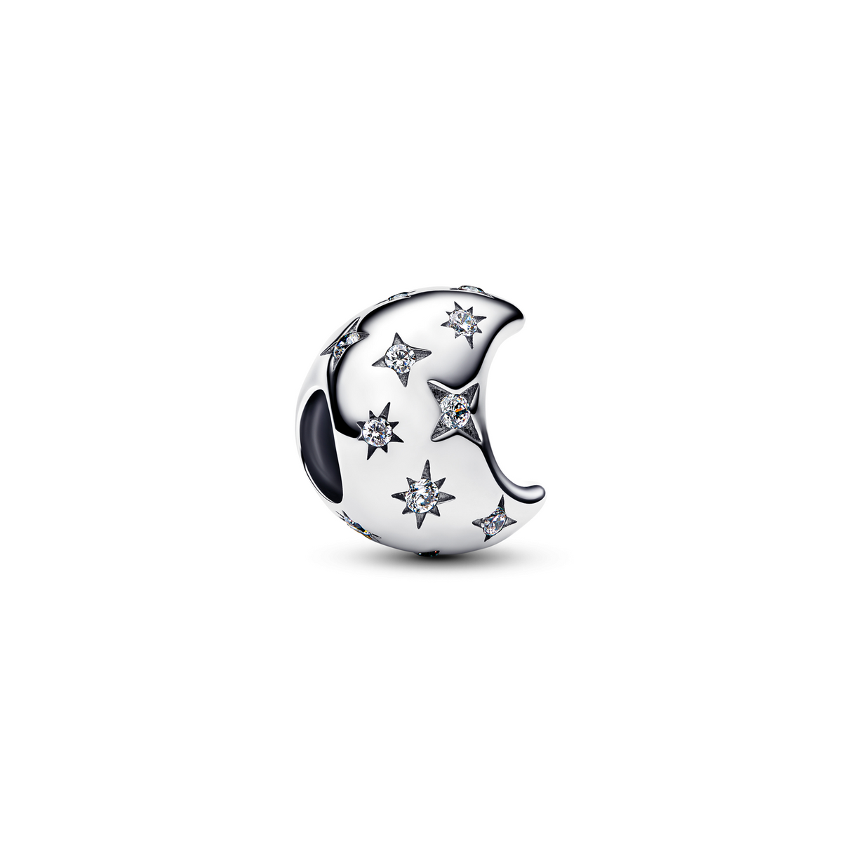 Pandora Moments 925 Sterling Silver Crescent Moon Charm 794254C01