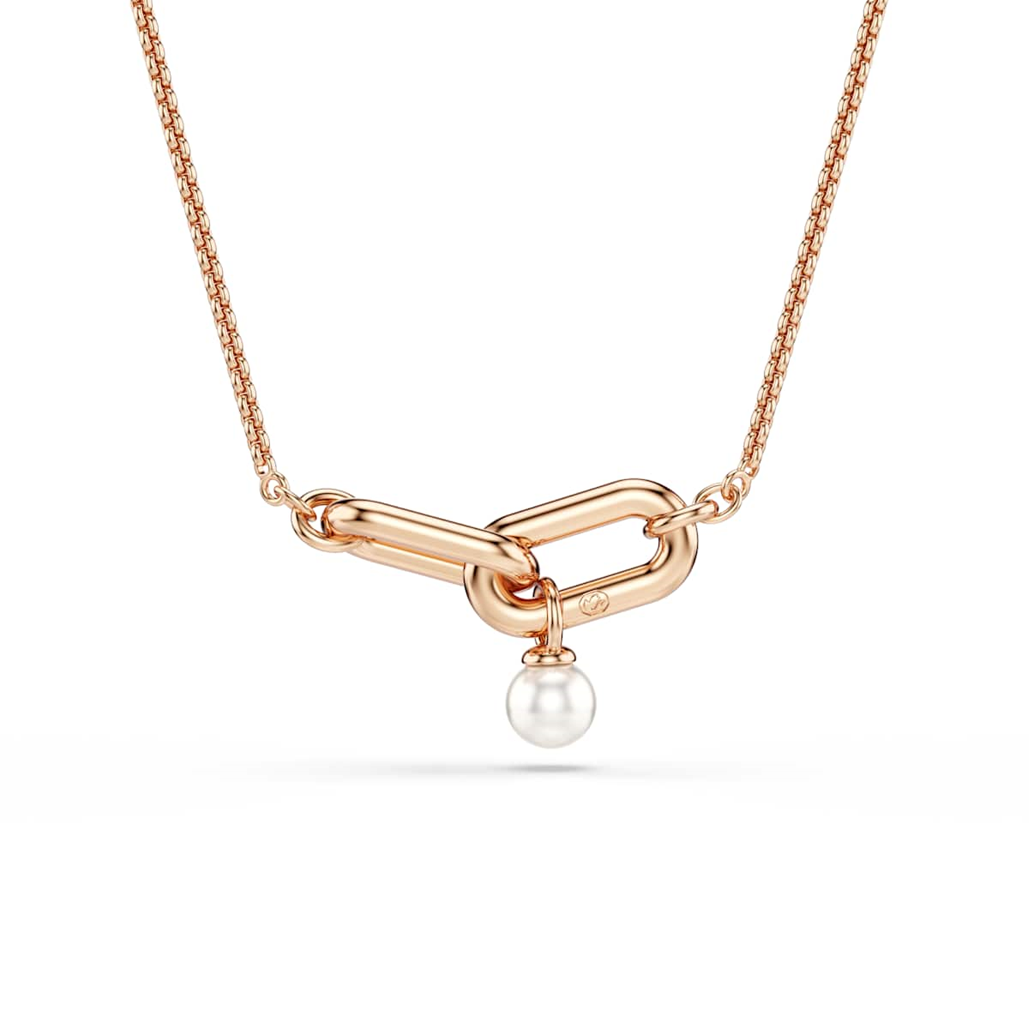 Swarovski Constella Rose Gold Coloured Necklace 5728589