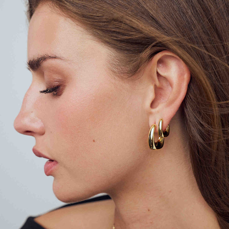 Sif Jakobs Vergulde Borsa Pianura Piccolo Oorbellen SJ-E2620-YG-zoom-