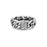 Buddha to Buddha 601 Nathalie Small Silver Ring (maat 16)