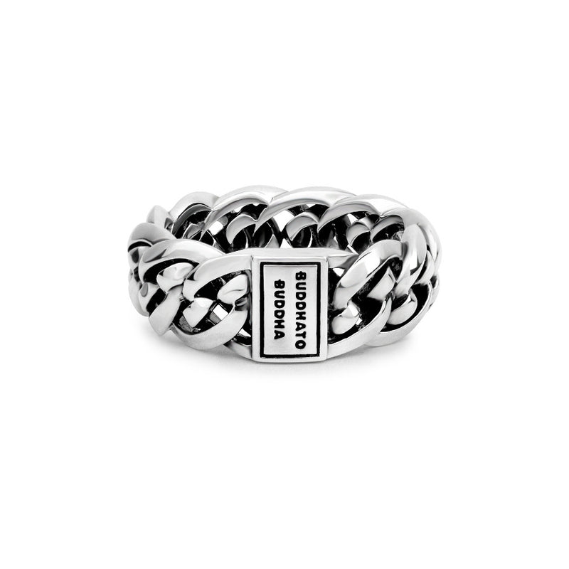 Buddha to Buddha 601 Nathalie Small Silver Ring (maat 16)-zoom-