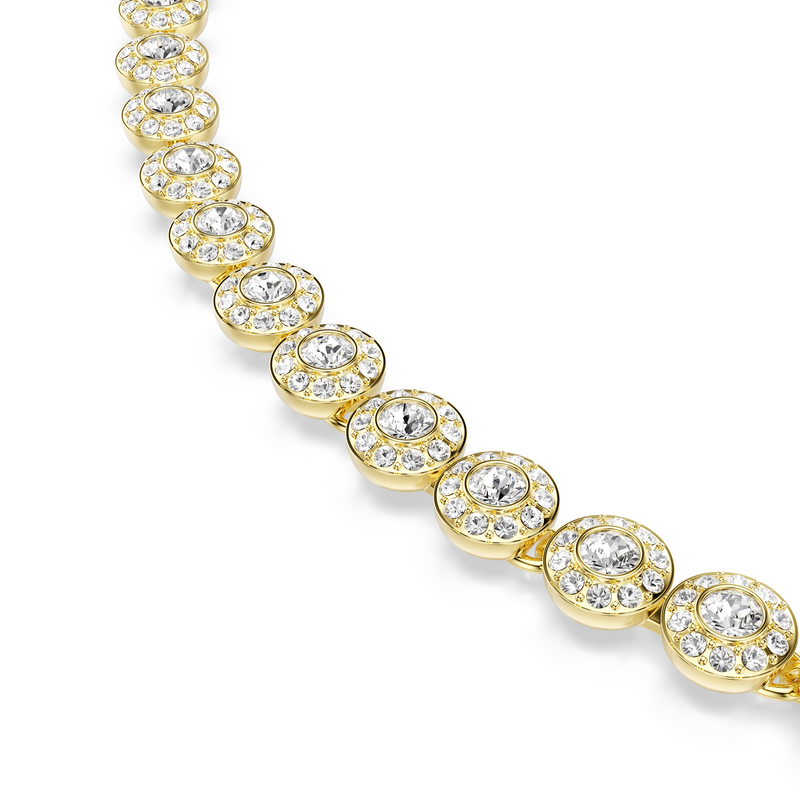 Swarovski Una Angelic Gold Plated Necklace 5751560-zoom-
