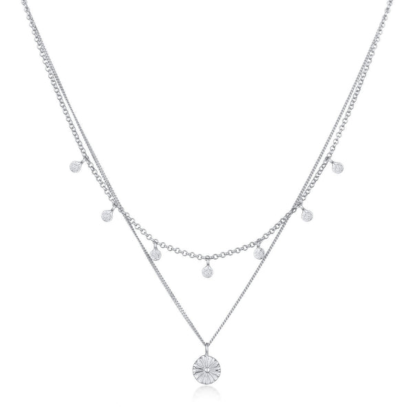 Elli 925 Sterling Silver Layered 2004-BF-0008235-001