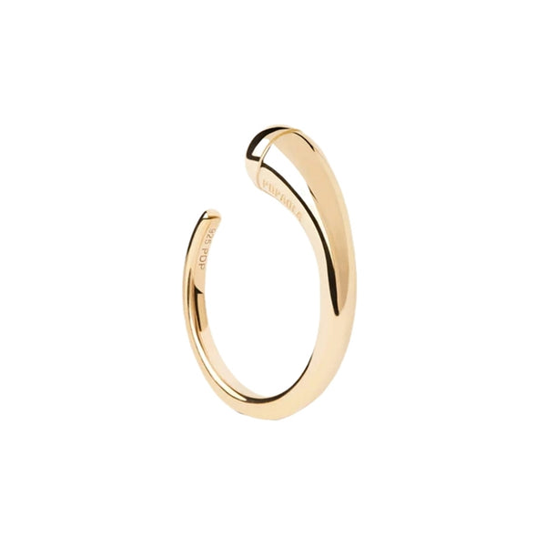 P D Paola New Essentials 925 Sterling Silver Ring Gold Plated AN01-D01
