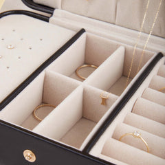 Isabel Bernard Cadeau d'Isabel Black Jewellery Box IBJB202003