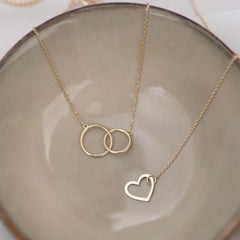 Isabel Bernard Le Marais Loulou 14 Carat Golden Necklace IB340132 (Length: 40.00-44.00 cm)