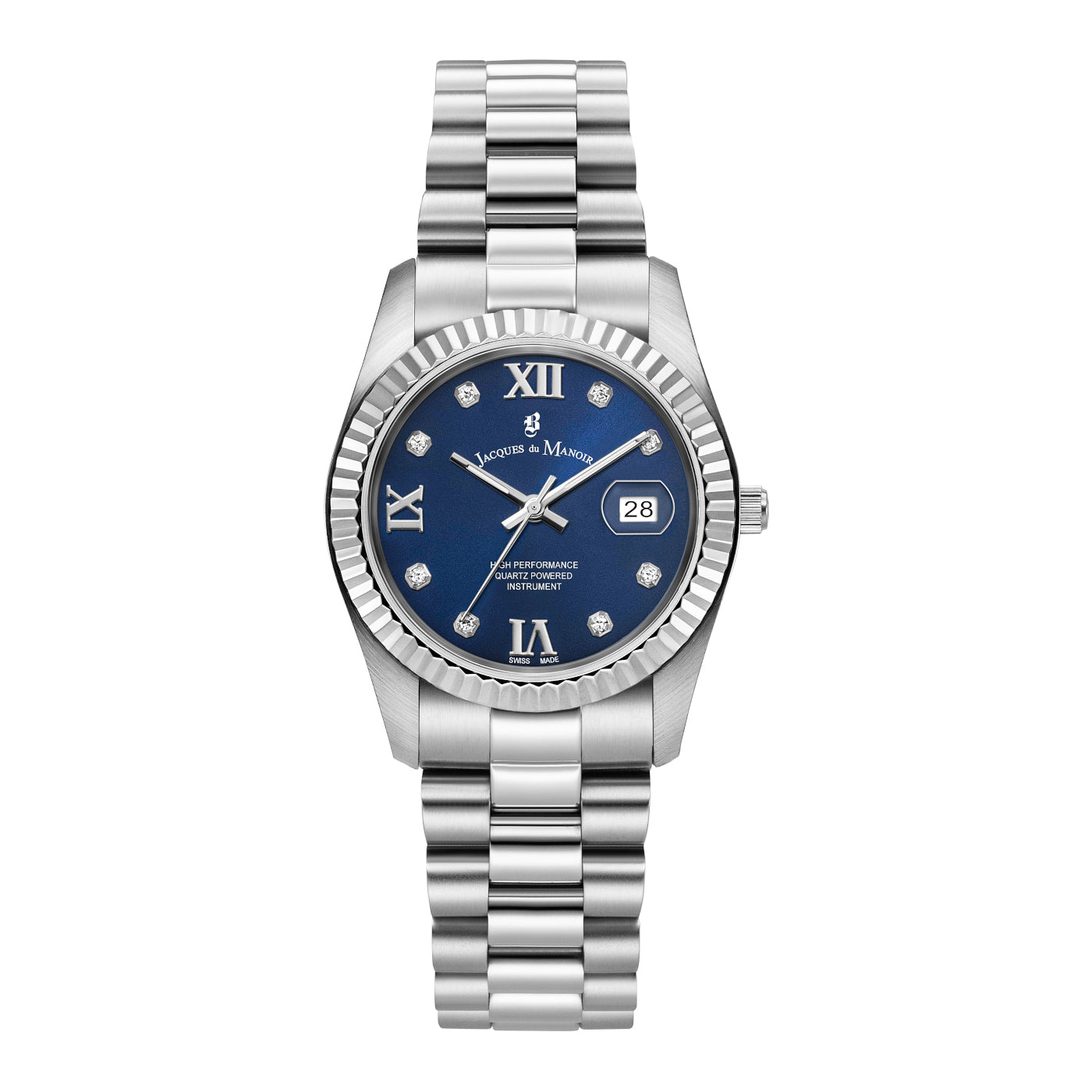 Jacques du Manoir Inspiration Prestige Silver Watch JWL01307
