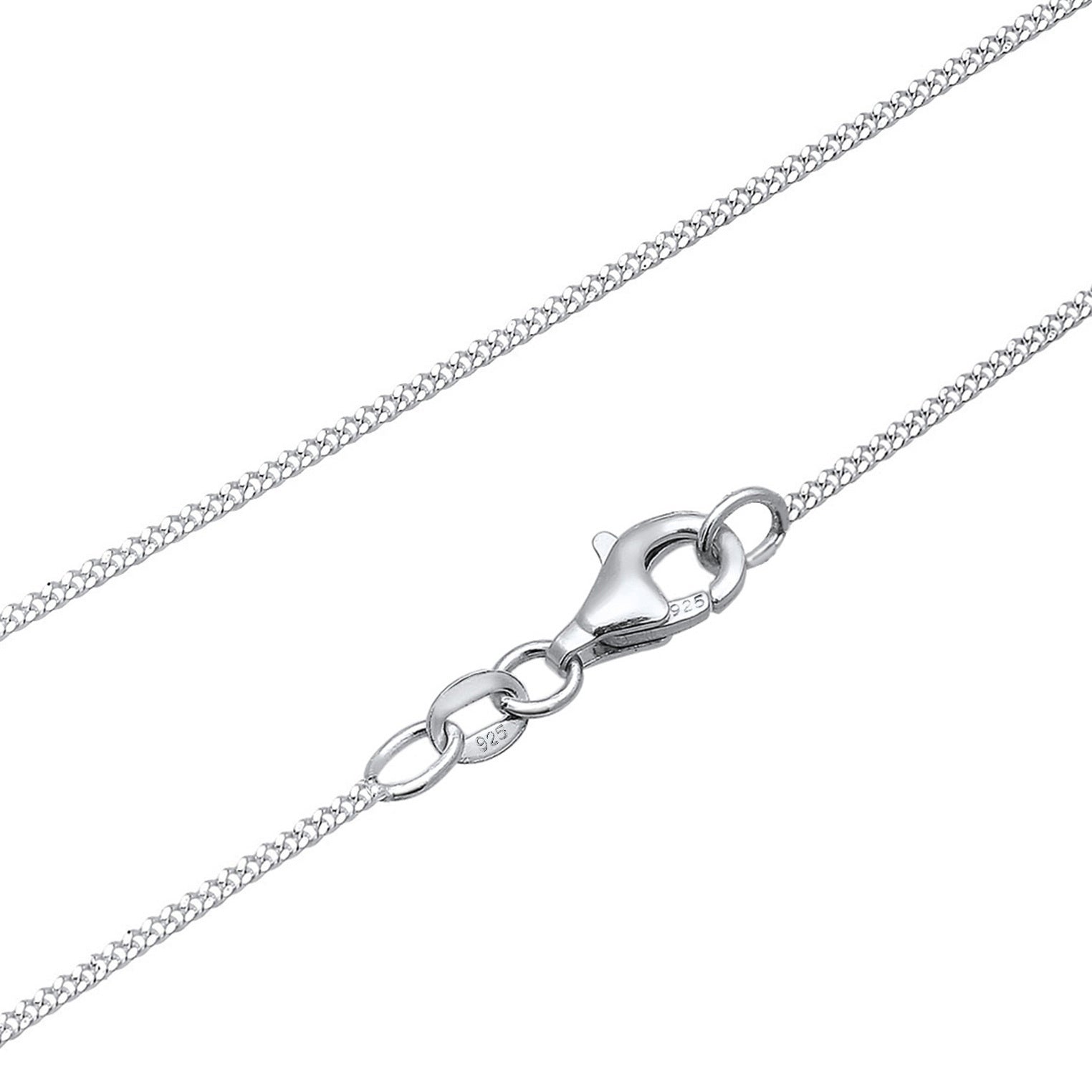 Elli 925 Sterling Silver Link Chain Necklace 2004-BF-0007705-002