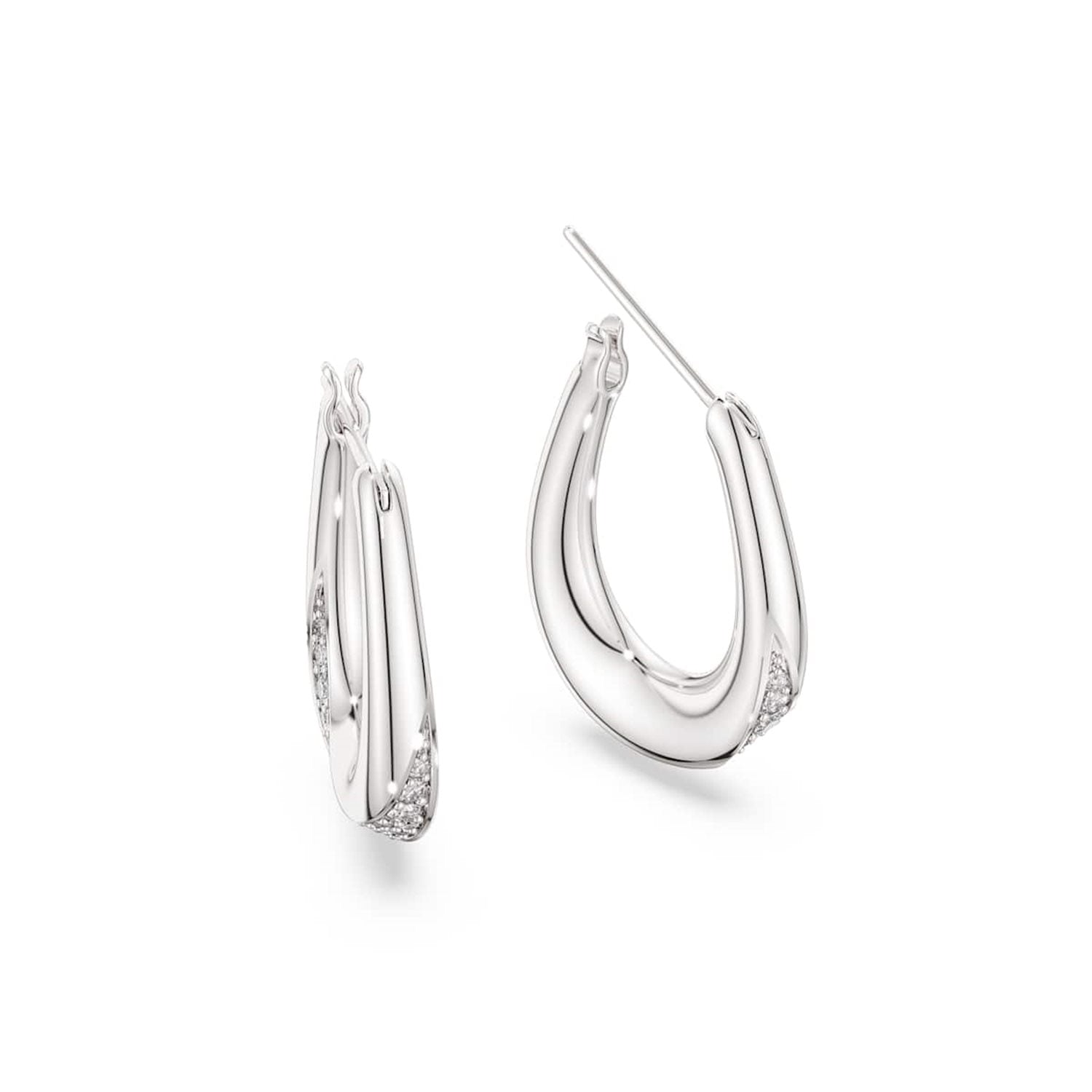 Swarovski Classica Hoop Earrings 5743474