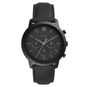 Fossil Neutra Chrono Chronograaf Zwarte Herenhorloge FS5503