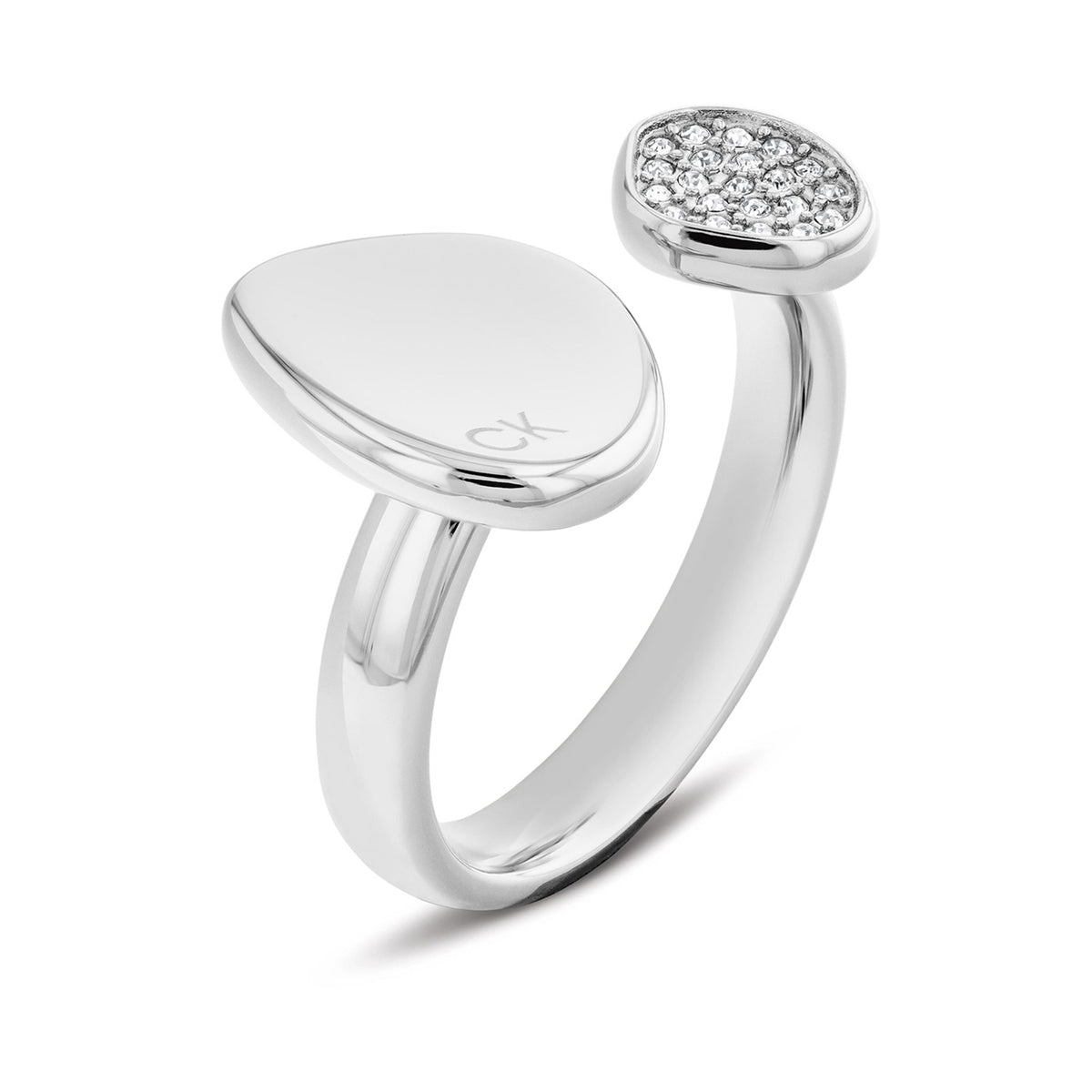 Calvin Klein Silver-coloured Ring CJ35000319-52
