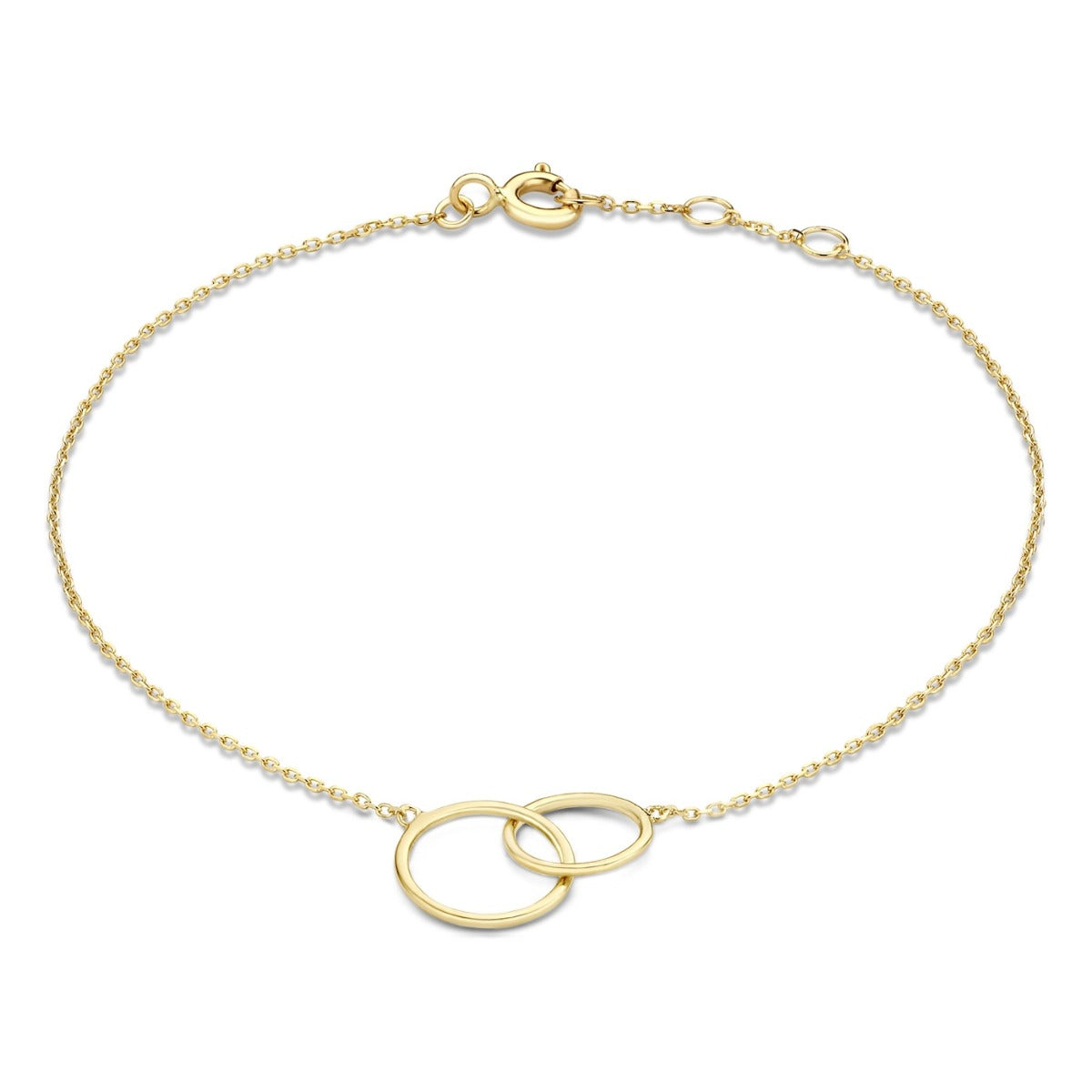 Isabel Bernard Cadeau d'Isabel 14 Carat Golden Necklace and Bracelet Giftset IB90130