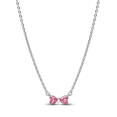 Pandora Timeless 925 Sterling Silver Bow Pendant Necklace 394235C01-45