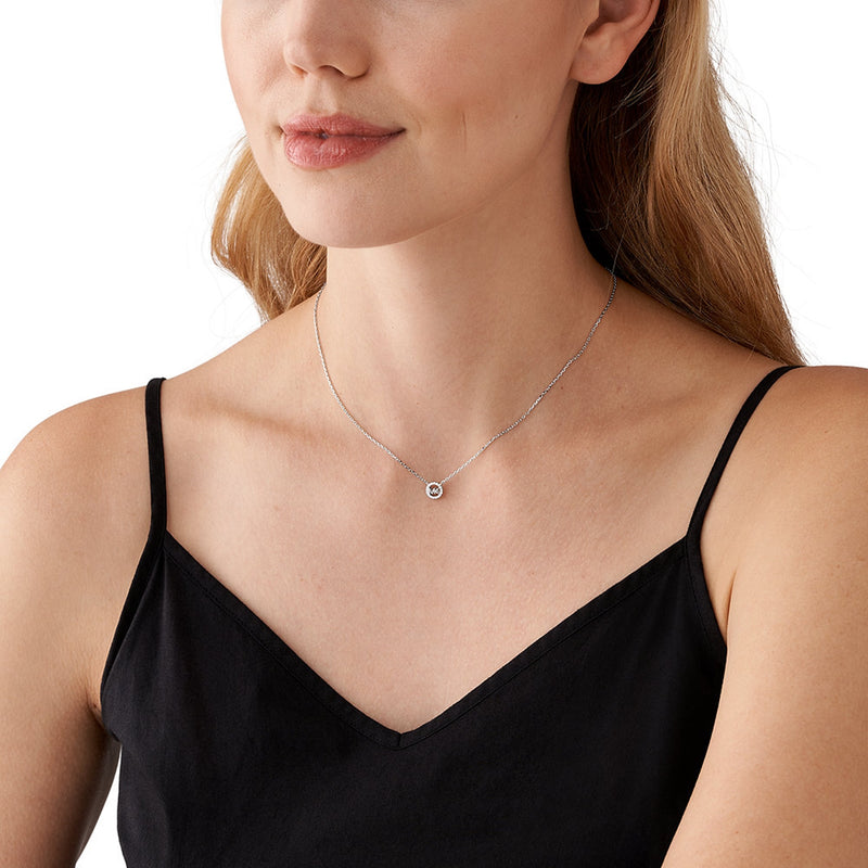 Michael Kors Kors Silver-coloured Necklace MKC1726CZ040-zoom-