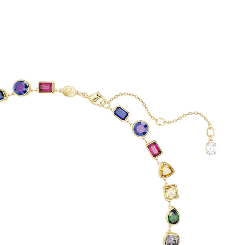 Swarovski Stilla Gold-coloured Necklace 5662915 (Length: 38.00 - 45.00 CM)-zoom-