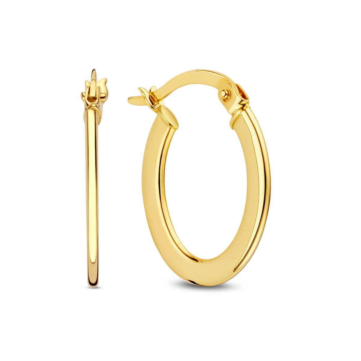 Beloro Jewels Regalo d'Amore 9 karat gold hoop earrings gift set BO90023