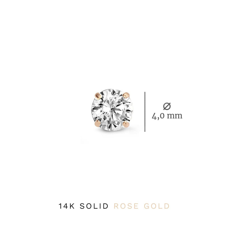 Isabel Bernard Cadeau d'Isabel 14 Carat Rosegold Earparty giftset IB90055-zoom-