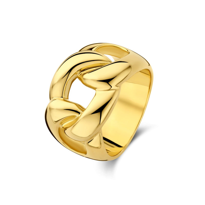 Parte Di Me Bibbiena Poppi Adriane 925 Sterling Zilveren Gold Plated Ring PDM33069-60-zoom-