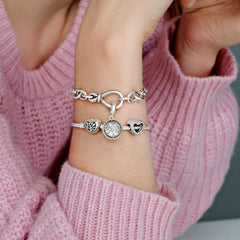 Pandora Moments 925 Sterling Silver Snake Chain Bracelet 598827C01-18 (Length: 18.00 cm)
