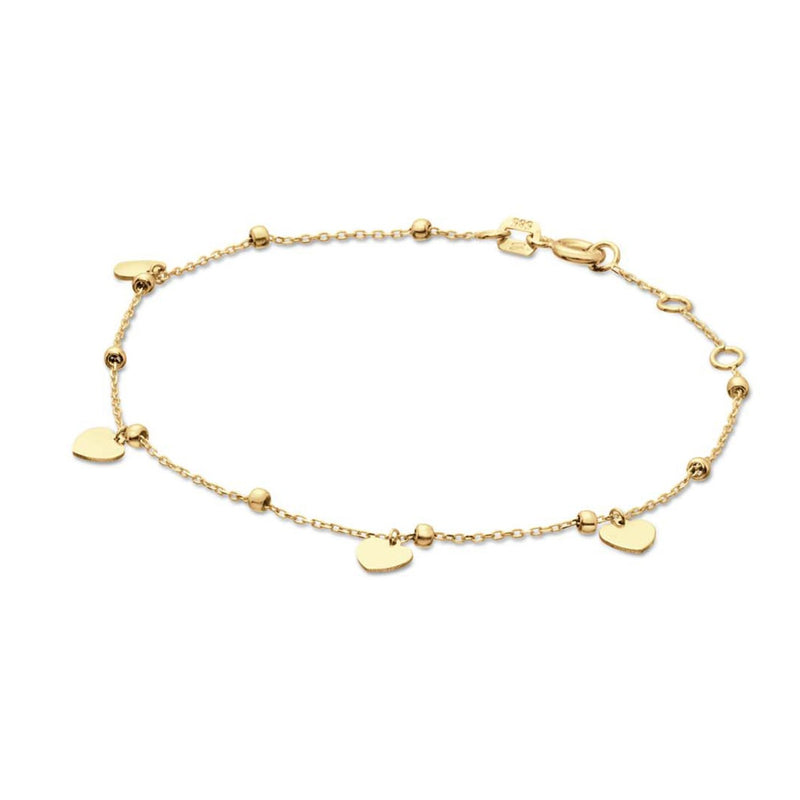 Jackie Gold Cuore 14 Karat Gold Bracelet JKB24.471-zoom-