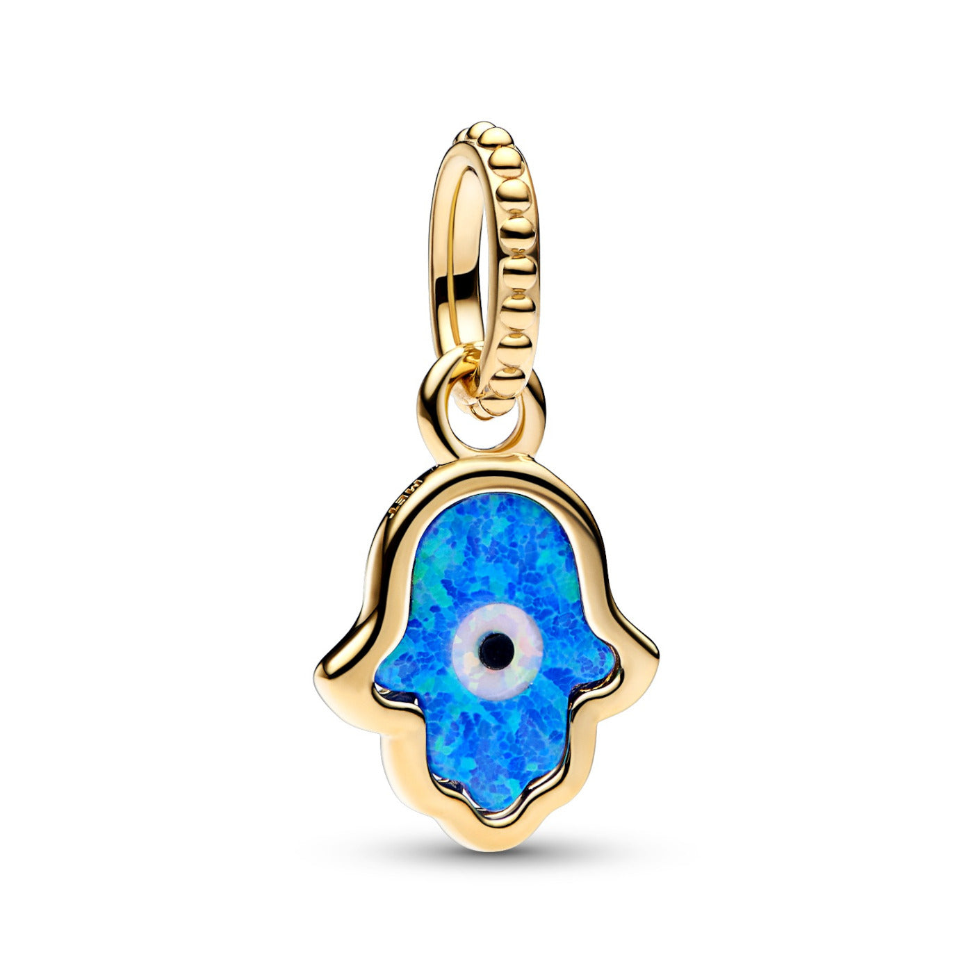 Pandora Moments Hamsa Hand Charm 762699C01with14 Carat Gold Plating