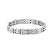 Hugo Boss Roestvrij Staal Zilverkleurige Heren Schakelarmband HBJ1580812