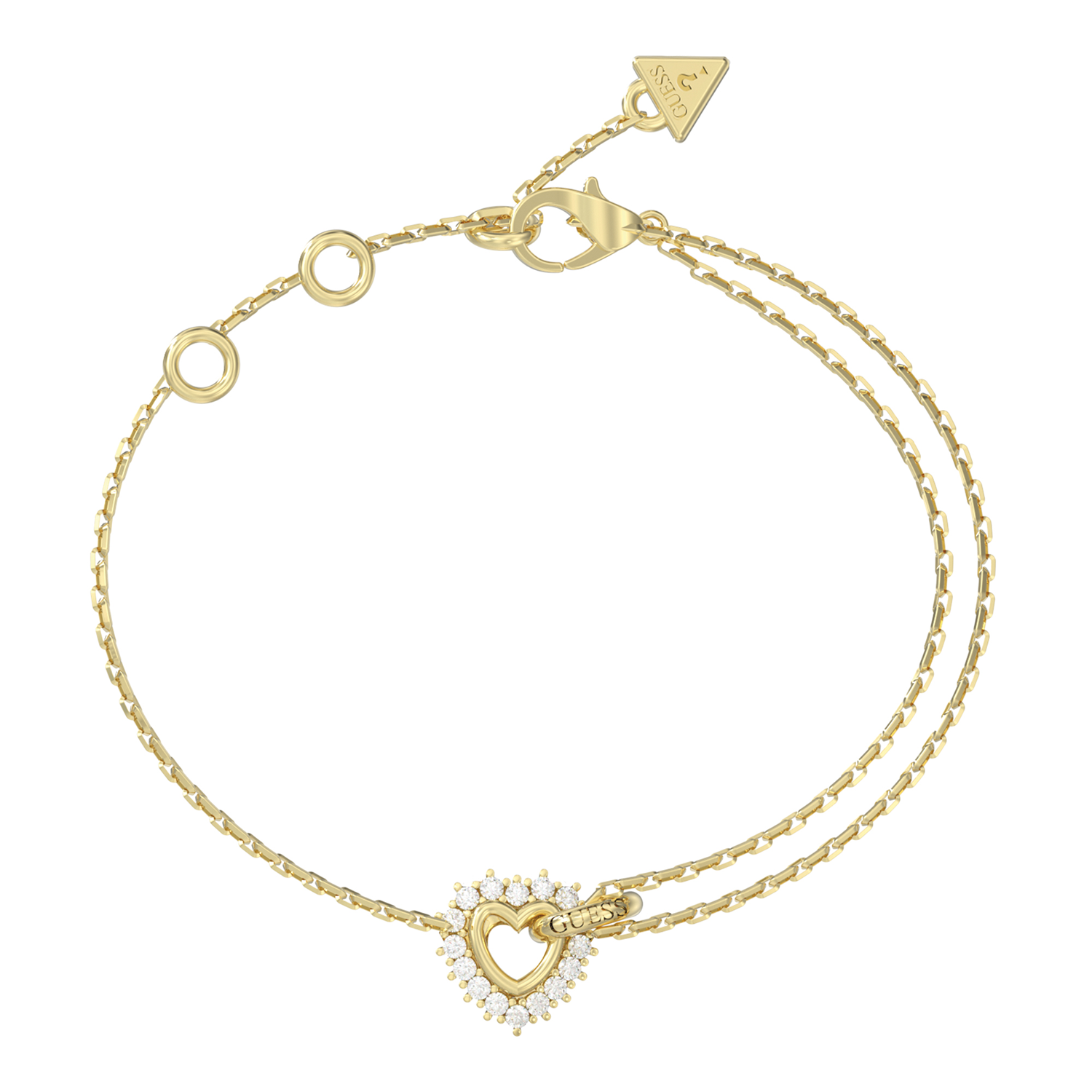 Guess Iconique Gold Bracelet JUBB05534JWYGS
