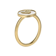 Emporio Armani Eagle Logo Copper Ring EGS31427105.5