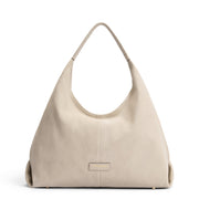 Isabel Bernard Honoré Grace crème suède schoudertas IB25093-170