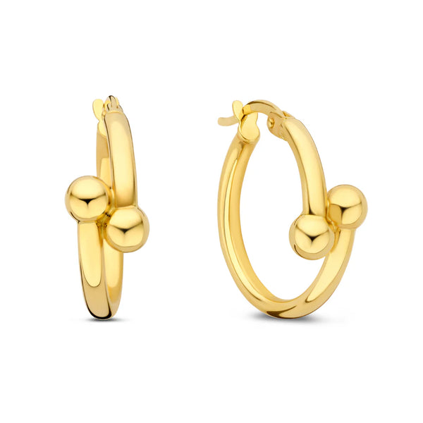 Monceau Mirell 14 karaat gouden oorringen (18.5 mm)