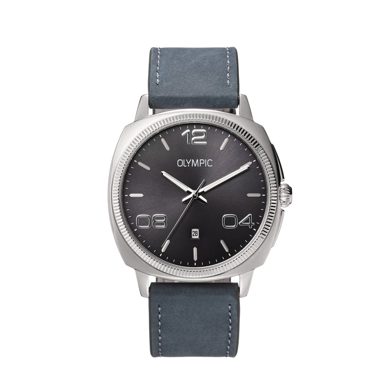 Olympic Novara Blauw Heren Horloge 2002-OL66HSL015-zoom-