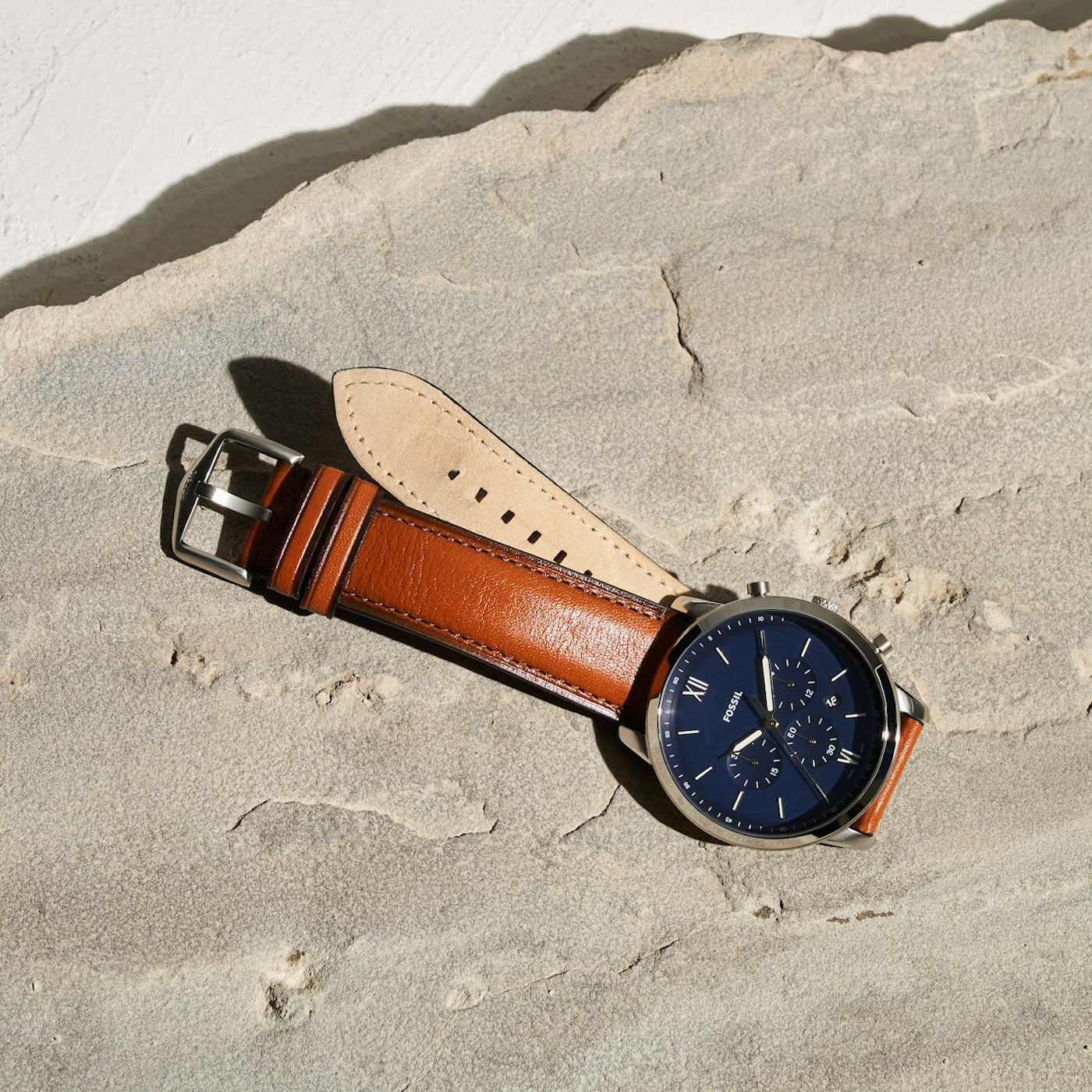 Fossil Neutra Chrono Brown Watch FS5453