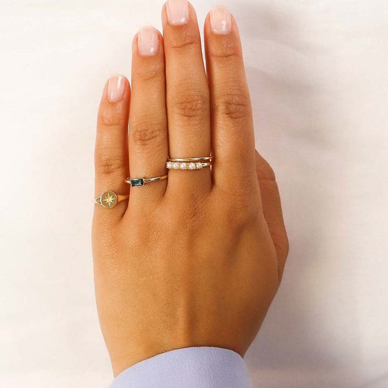 Jackie Gold 14K Golden Ring JKR22.220.52-zoom-