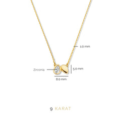 Beloro Jewels Monte Napoleone Natalia 9 carat gold Necklace BO340015