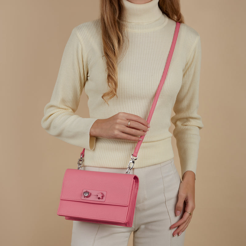 Chiara Ferragni Eye Star Pink Crossbody bag 75SB4BE8-ZS529-428-zoom-