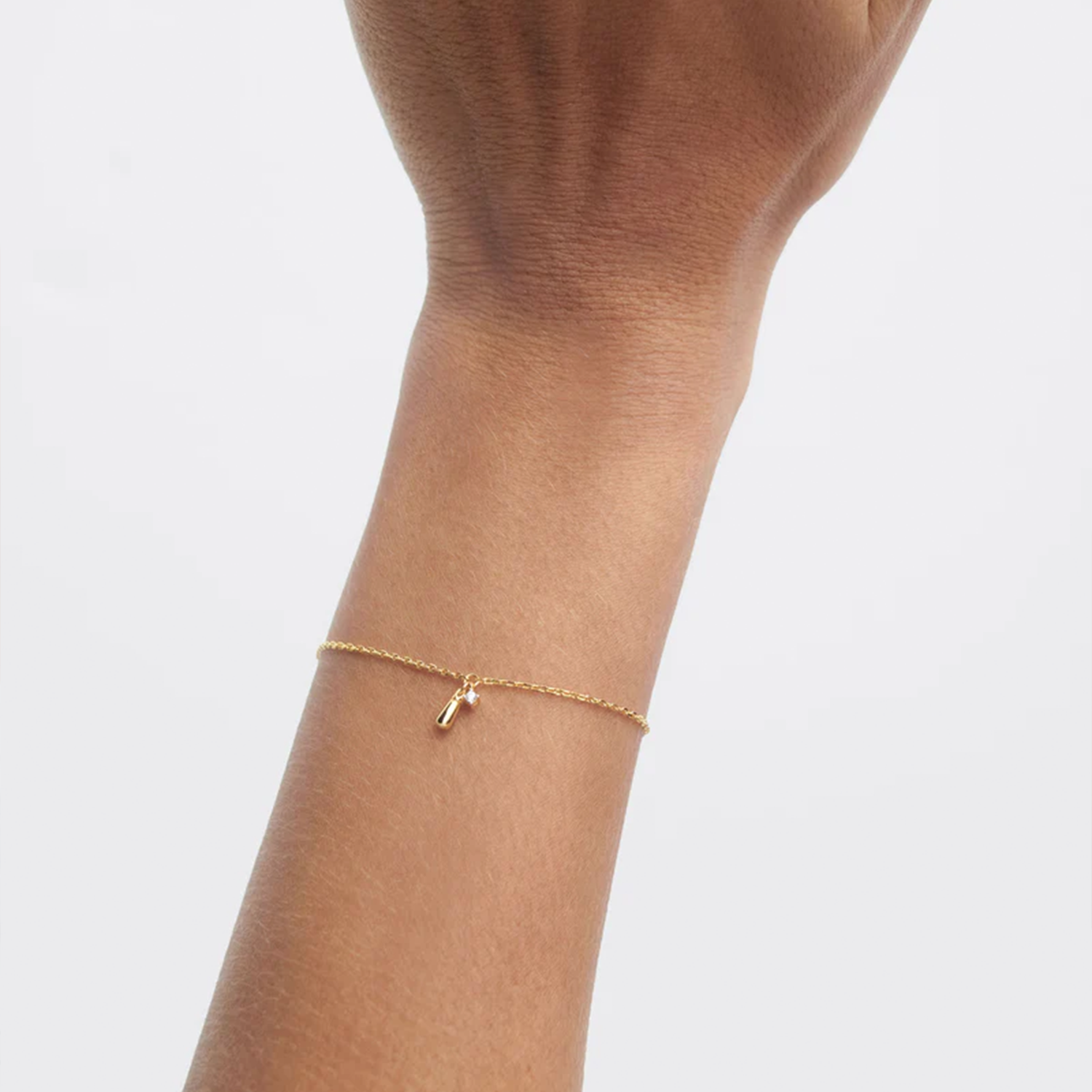 P D Paola New Essentials 925 Sterling Silver Bracelet with Gold Plating PU01-846-U