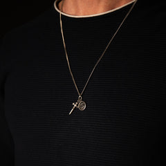 GUESS Silver Necklace JUMN04023JWSTBKT-U