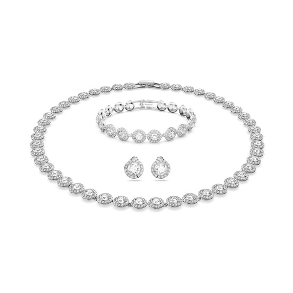 Swarovski Angelic Silver-coloured Jewellery Set 5367853