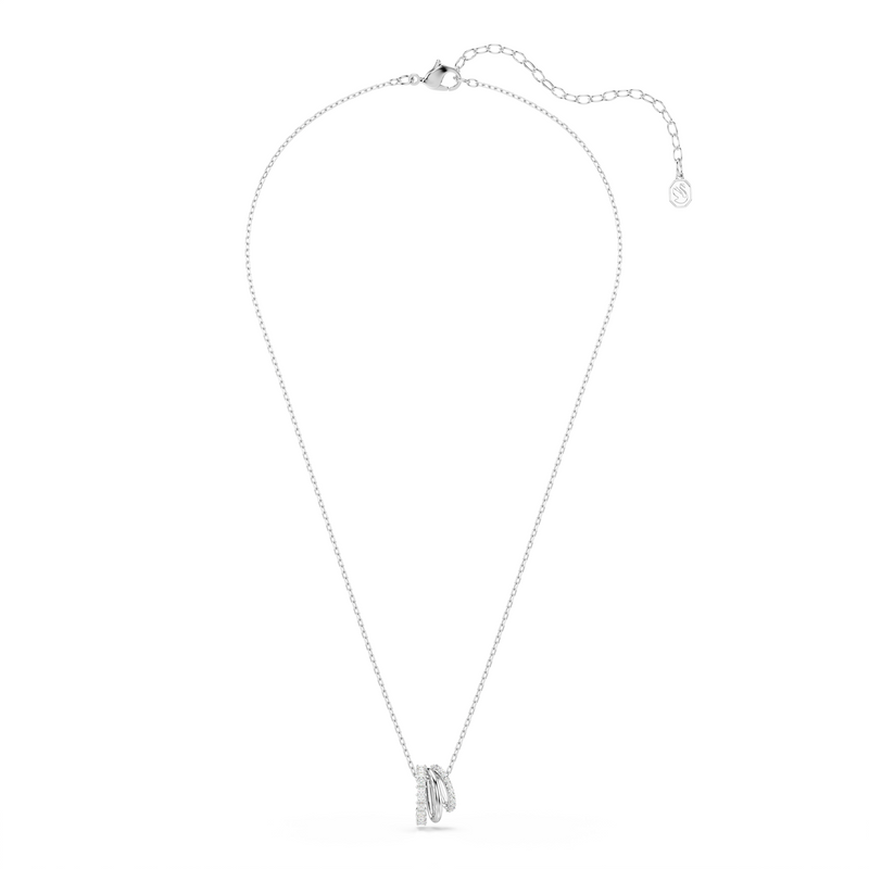 Swarovski Hyperbola Silver Necklace 5737064-zoom-