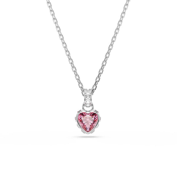 Swarovski Chroma Zilveren Ketting met Roze Accenten 5757789