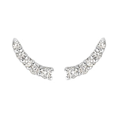 Blush 14 karat white gold Earrings 7319WZI