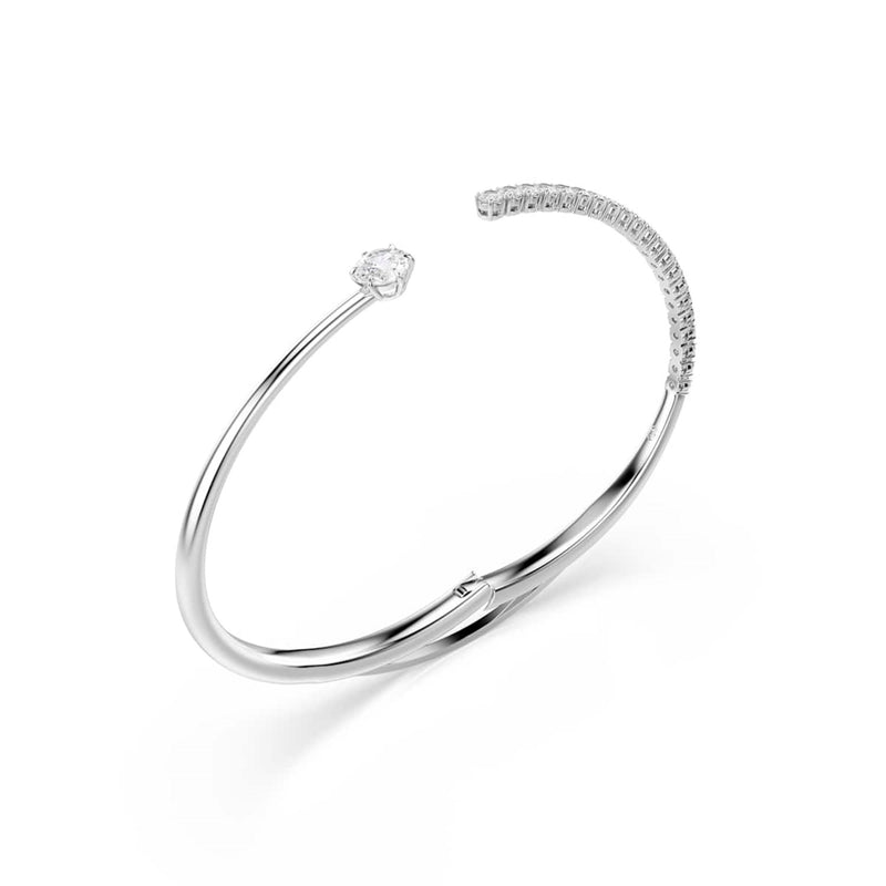Swarovski Matrix Crash Zilveren Open Armband 5753569-zoom-