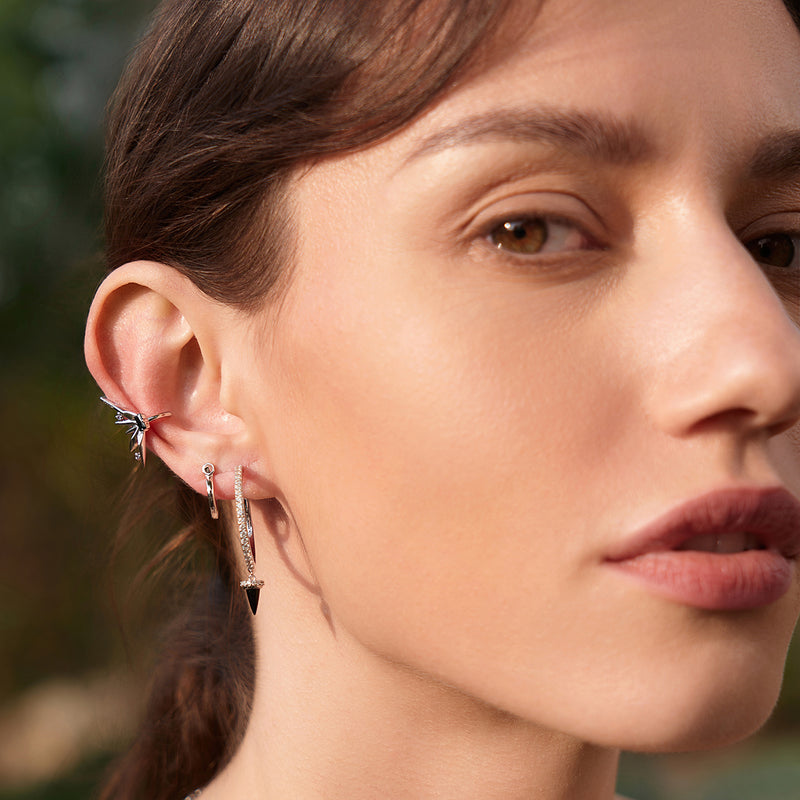 Ania Haie Polished Punk 925 Sterling Silver Earrings 2002-AH-E053-04H-zoom-