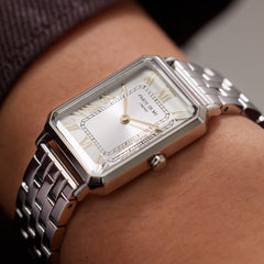 Parte di Me Orologio rectangular ladies watch silver coloured PDM09019