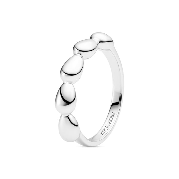 Sif Jakobs 925 Sterling Zilveren Goccia Piccolo Pianura Ring SJ-R2594