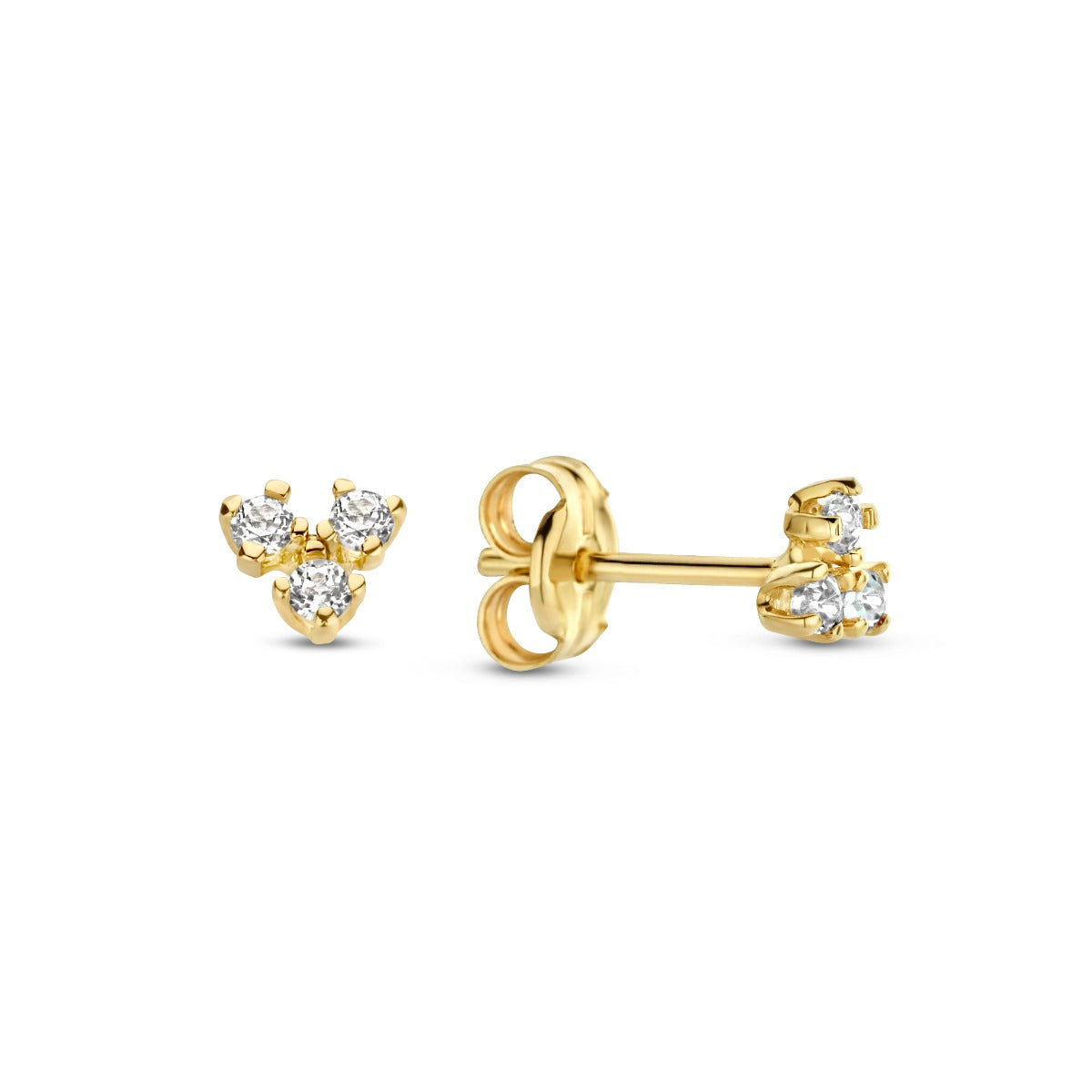Jackie Gold 14 karat gold Ear Stud JKE23.011
