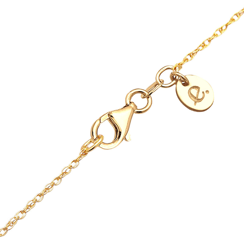 Elli 925 Sterling Silver Link Chain Necklace with Gemstone 2004-BF-0007768-001-zoom-