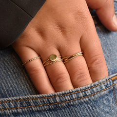 Jackie Gold 14 karat gold Ring JKR21.150.52
